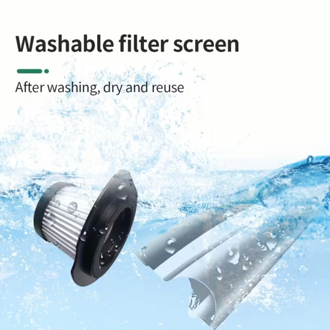 Portable Car Vacuum - Powerful & Compact