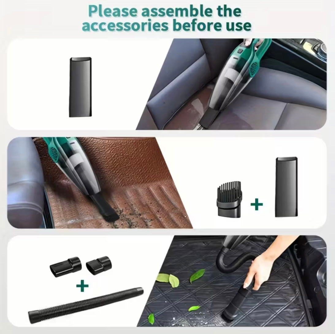Portable Car Vacuum - Powerful & Compact